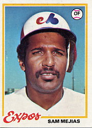 1978 Topps Baseball Cards      576     Sam Mejias